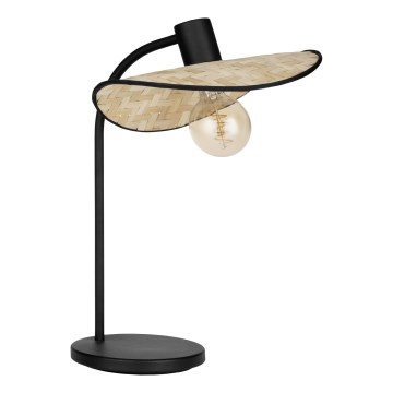 Eglo - Asztali lámpa 1xE27/40W/230V bézs