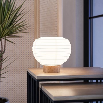 Eglo - Asztali lámpa 1xE27/40W/230V fehér/bézs