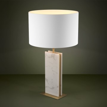 Eglo - Asztali lámpa 1xE27/40W/230V fehér