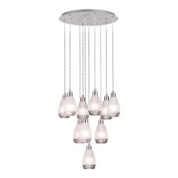 Eglo - Csillár zsinóron 10xE27/60W/230V
