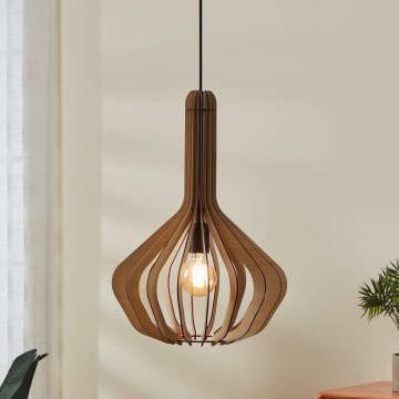 Eglo - Csillár zsinóron 1xE27/40W/230V á. 38 cm bézs