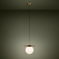 Eglo - Csillár zsinóron 1xE27/40W/230V arany
