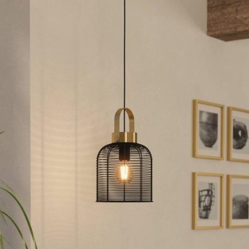 Eglo - Csillár zsinóron 1xE27/40W/230V átm. 22 cm