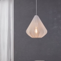 Eglo - Csillár zsinóron 1xE27/40W/230V átm. 33,5 cm fehér