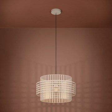 Eglo - Csillár zsinóron 1xE27/40W/230V átm. 48 cm krémes