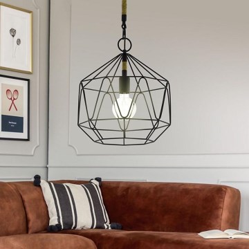 Eglo - Csillár zsinóron 1xE27/40W/230V