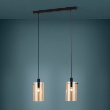 Eglo - Csillár zsinóron 2xE27/40W/230V