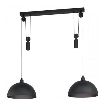 Eglo - Csillár zsinóron 2xE27/40W/230V