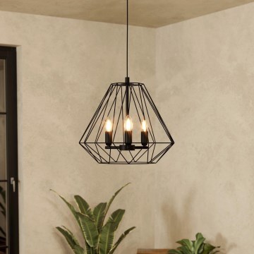 Eglo - Csillár zsinóron 3xE14/40W/230V