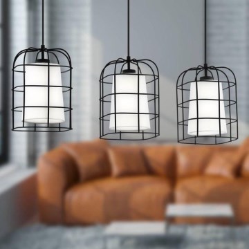 Eglo - Csillár zsinóron 3xE27/28W/230V