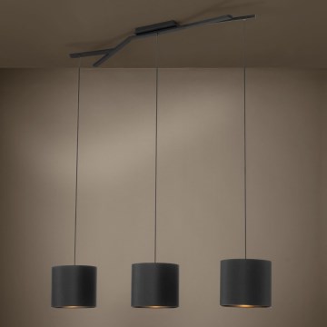 Eglo - Csillár zsinóron 3xE27/40W/230V