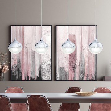 Eglo - Csillár zsinóron 4xE14/25W/230V