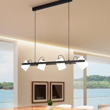 Eglo - Csillár zsinóron 4xE27/28W/230V