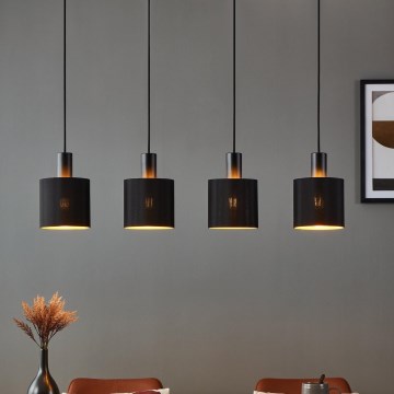 Eglo - Csillár zsinóron 4xE27/28W/230V