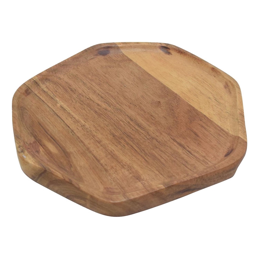 Eglo - Dekoratív tálca 27x30 cm fa