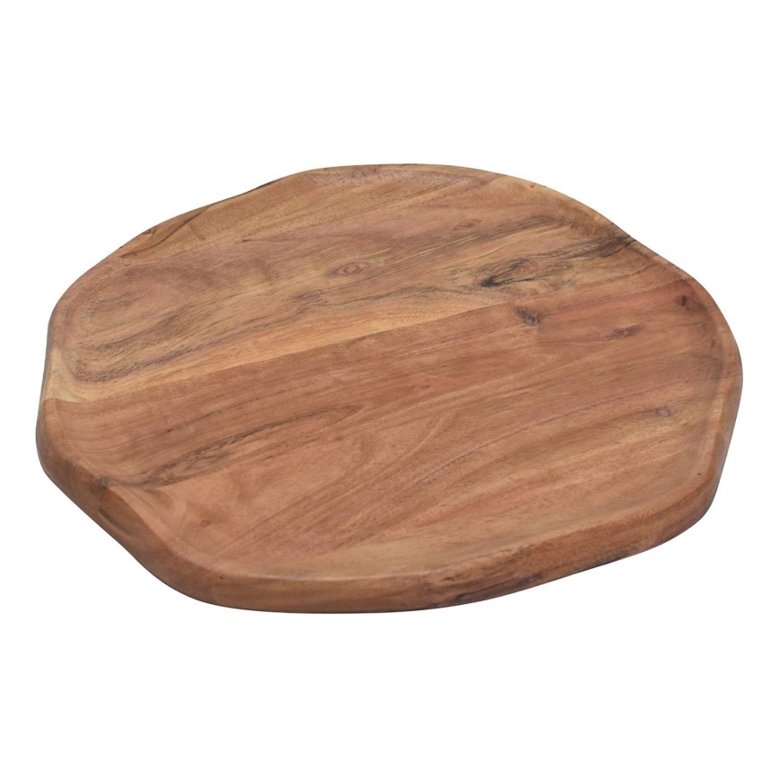 Eglo - Dekoratív tálca átm. 20 cm fa