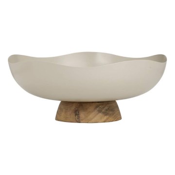 Eglo - Dekoratív tálca átm. 25 cm bézs