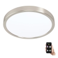 Eglo - Dimmelhető LED fürdőszobai mennyezeti lámpatest LED/19,5W/230V 2700-6500K IP44 ZigBee átm. 28,5 cm