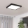 Eglo - Dimmelhető LED mennyezeti lámpa LED/20,5W/230V fekete 28,5x28,5 cm