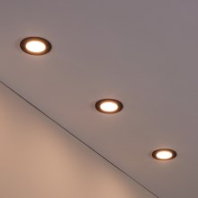 Eglo - ÉSZLET 3x LED Dimmelhető fürdőszobai lámpa FUEVA-Z  LED/2,8W/230V IP44