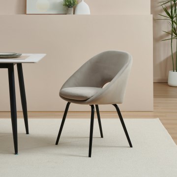 Eglo - Étkezőszék 80x56 cm szürke