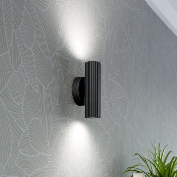 Eglo - Fali lámpa 2xGU10/5W/230V fekete