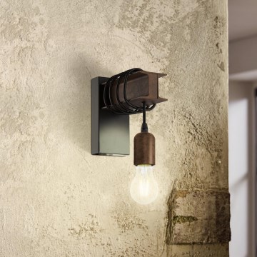 Eglo - Fali lámpa TOWNSHEND 1xE27/10W/230V