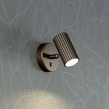 Eglo - Fali spotlámpa 1xGU10/5W/230V barna