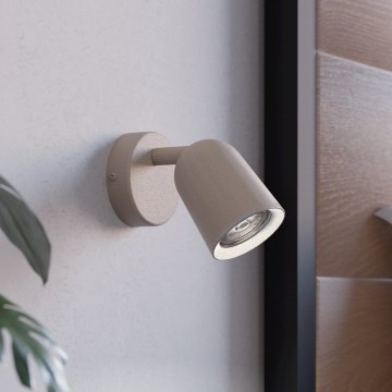 Eglo - Fali spotlámpa 1xGU10/5W/230V bézs