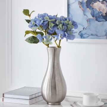 Eglo - Fém váza 28,5x13 cm ezüst