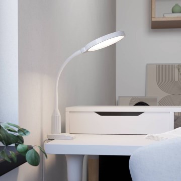 Eglo - Fényerőszabályozható, hajlítható csíptetős LED-lámpa LED/5,5W/230V 2700/4000/6500K fehér