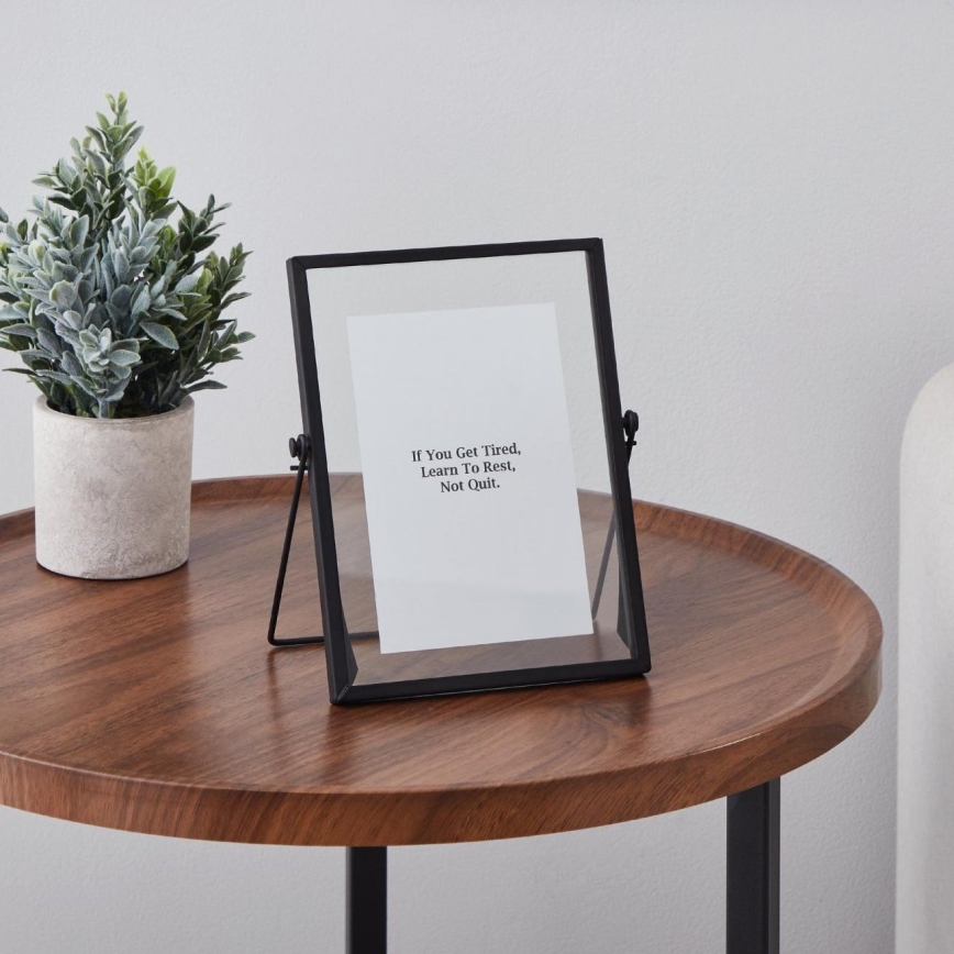 Eglo - Fényképtartó 10x15 cm fekete