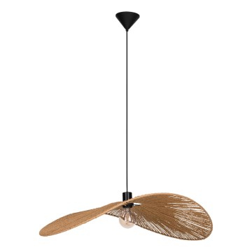 Eglo - Függőlámpa kábellel 1xE27/42W/230V 80 cm barna/fekete