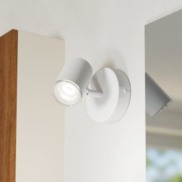 Eglo - Fürdőszobai fali spotlámpa 1xGU10/5W/230V IP44 fehér
