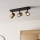 Eglo - Fürdőszobai spotlámpa 3xGU10/5W/230V IP44 fekete/arany