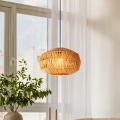 Eglo - Kábeles függeszték 1xE27/40W/230V barna