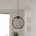 Eglo - kábeles függőlámpa 1xE27/60W/230V fekete
