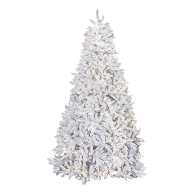 Eglo - Karácsonyfa 250 cm lucfenyő fehér