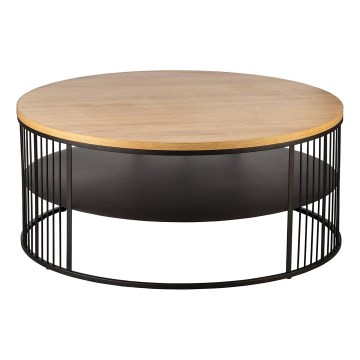 Eglo - Kávésasztal 36x80 cm barna/fekete