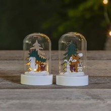 Eglo - KÉSZLET 2x LED Karácsonyi dekoráció 1xLED/0,03W/1xCR2032