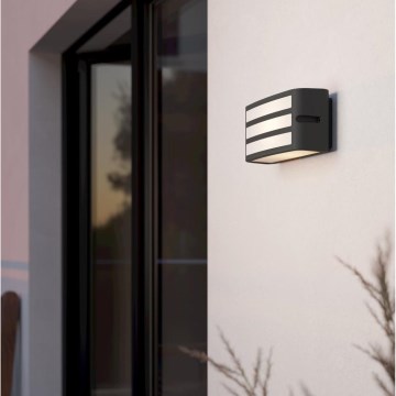 Eglo - Kültéri fali lámpa 1xE27/40W/230V antracit IP54