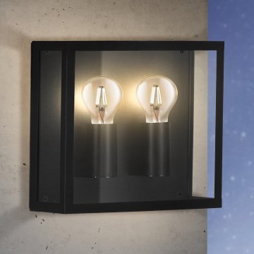 Eglo - Kültéri fali lámpa 2xE27/40W/230V IP44
