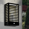 Eglo - Kültéri fali lámpa érzékelővel 1xE27/60W/230V IP44