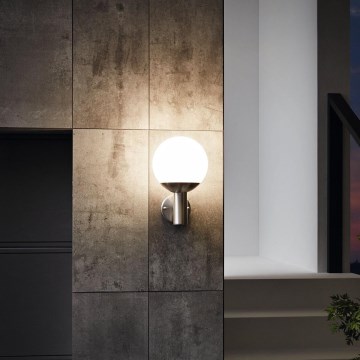 Eglo - LED állítható fényerejű kültéri fali lámpa NISIA-C 1xE27/9W/230V IP44