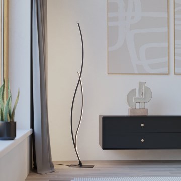 Eglo - LED Állólámpa LED/20W/230V 4000K fekete