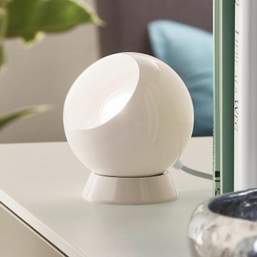 Eglo - LED asztali és fali lámpa 1xGU10/2,8W/230V fehér