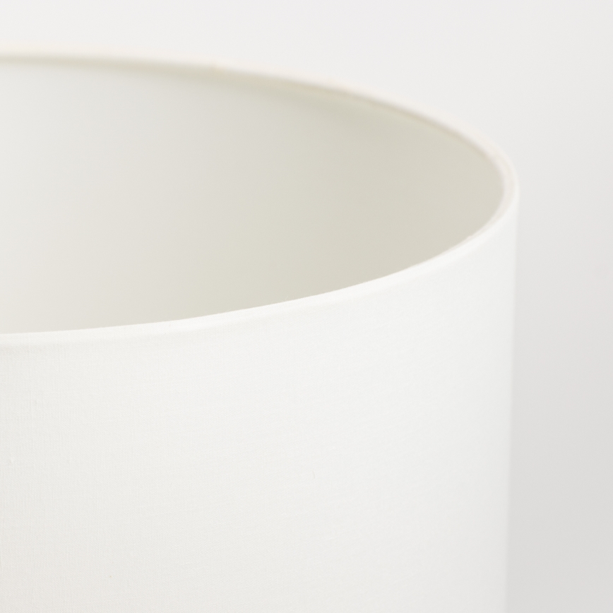 Eglo - LED Asztali lámpa TUNJA 1xE27/60W/230V 38,5 cm matt króm/fehér