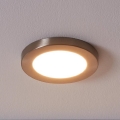 Eglo - LED beépíthető mennyezeti lámpa LED/5,5W/230V 3000K matt króm átm. 11,7 cm