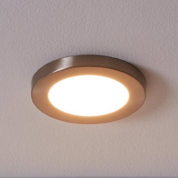 Eglo - LED beépíthető mennyezeti lámpa LED/5,5W/230V 3000K matt króm átm. 11,7 cm
