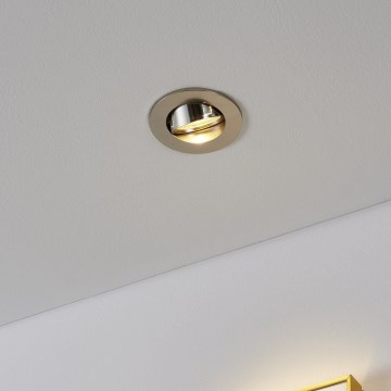 Eglo - LED beépíthető spotlámpa 1xGU10/4,5W/230V matt króm
